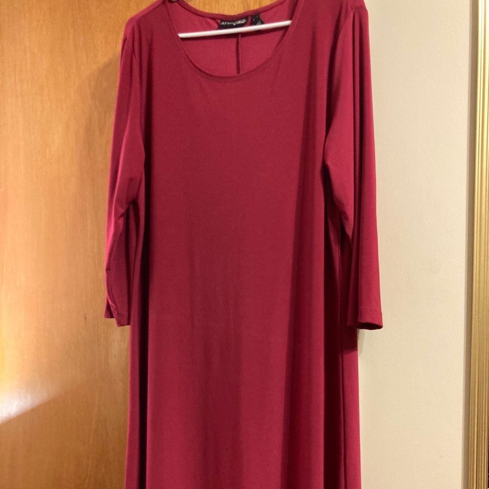 Raspberry bodycon dress